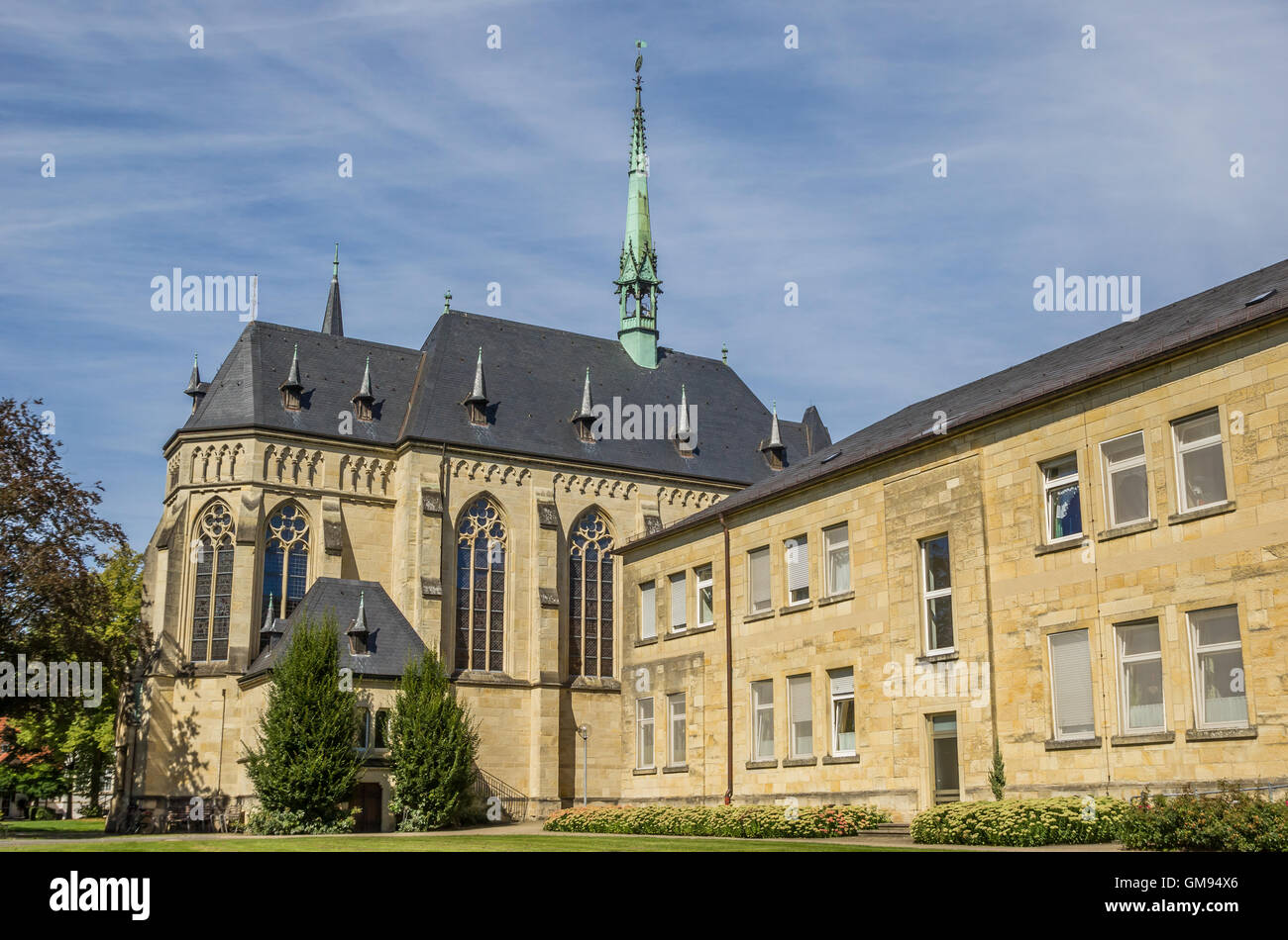 Chiesa del Stift Tilbeck in Havixbeck, Germania Foto Stock