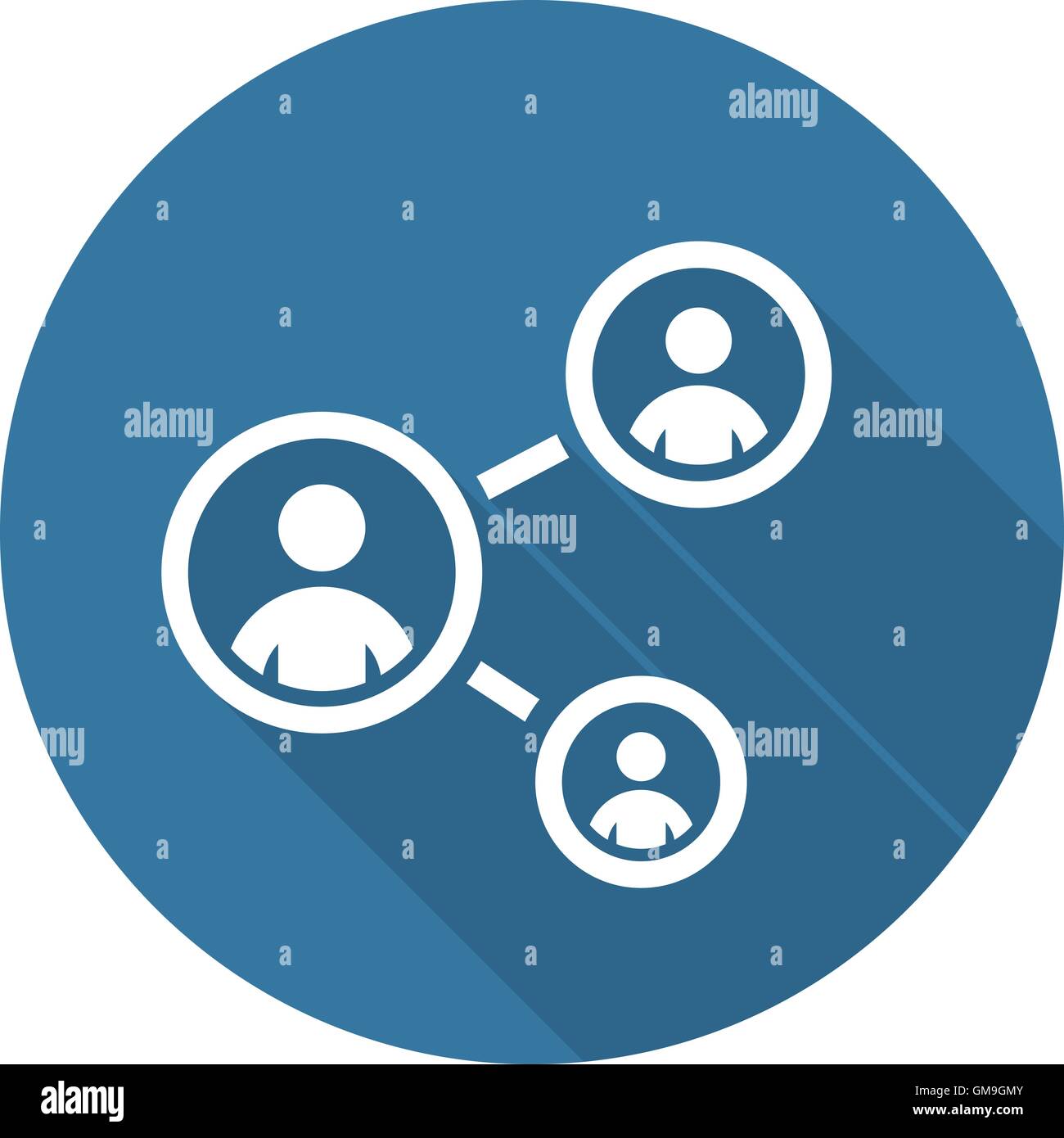 La formazione del personale e la relativa icona. Il concetto di business. Design piatto. Illustrazione Vettoriale