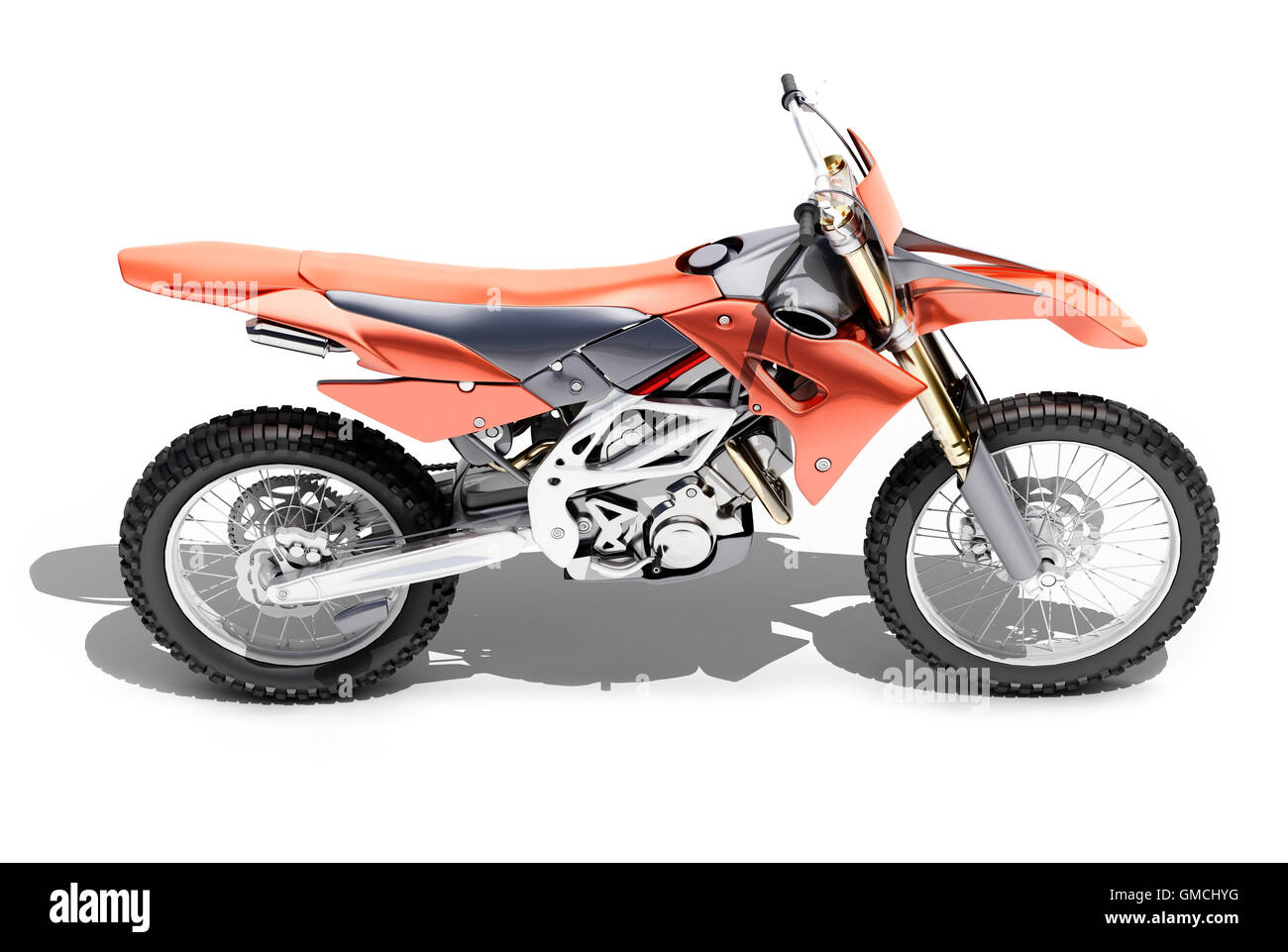 Sport bike enduro Foto Stock