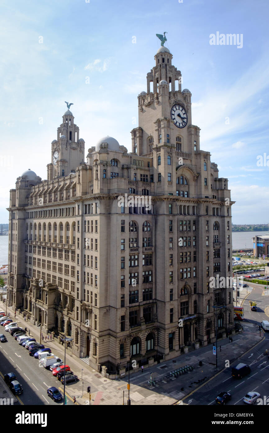 Royal Liver Building, Liverpool Foto Stock