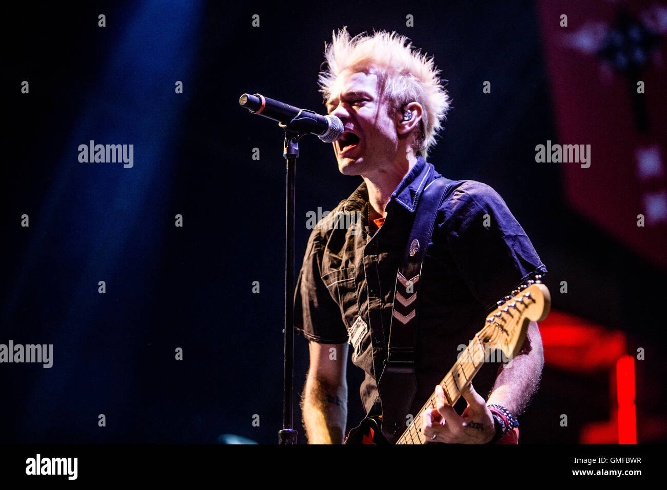 Milano, Italia. 26 Ago, 2016. somma 41 esegue live al carroponte di milano, Italia, il 26 agosto 2016 credit: mairo cinquetti/alamy live news Foto Stock