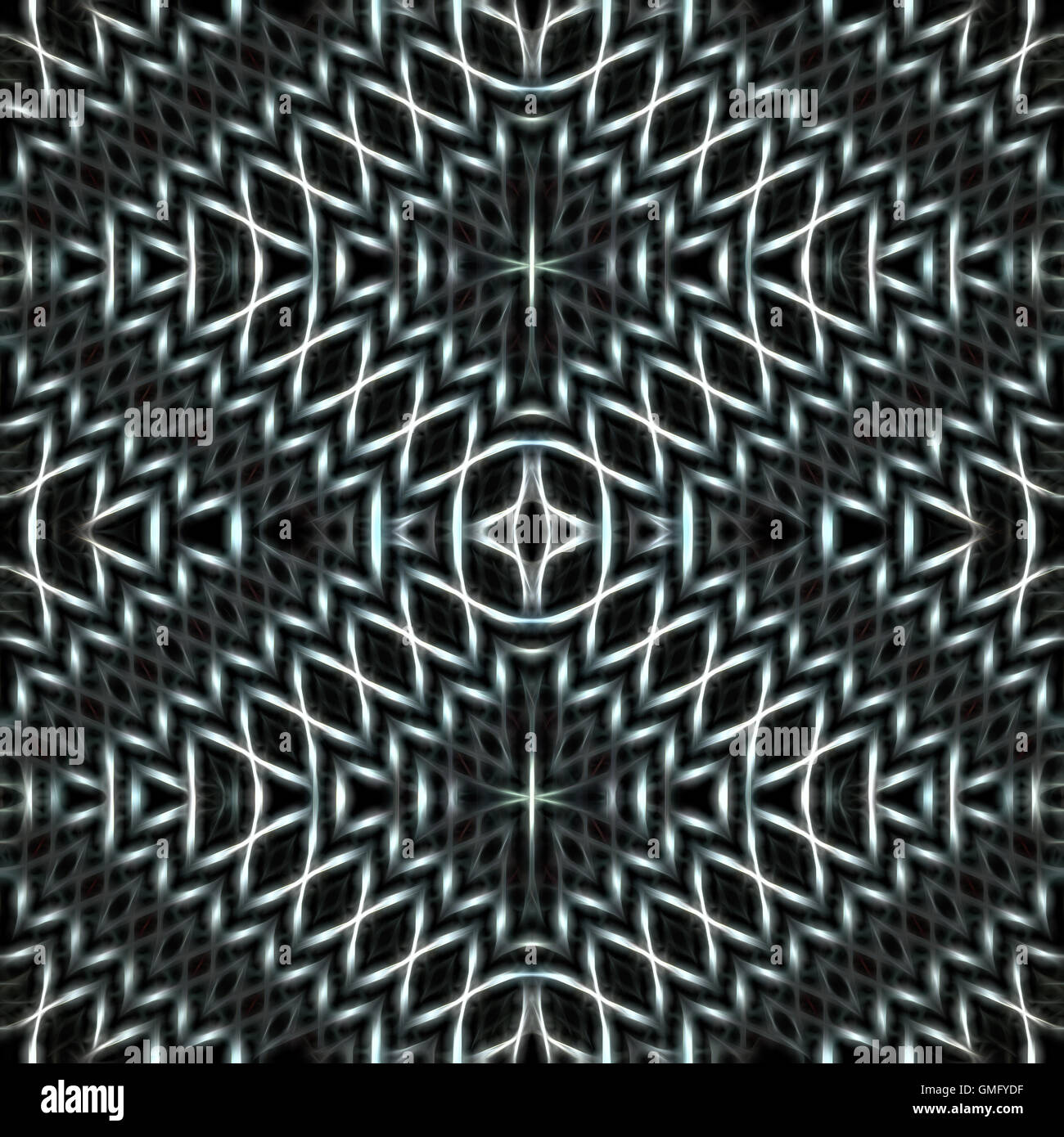 Stampa astratta, seamless texture di sfondo elettrizzante neon stile, originariamente basato su strisce di zebra pattern. Foto Stock