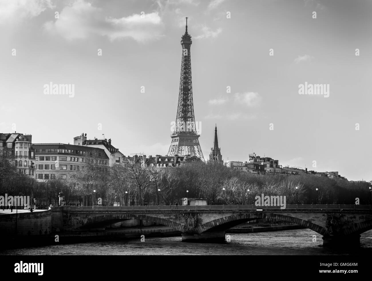 Torre Eiffel, Parigi Foto Stock