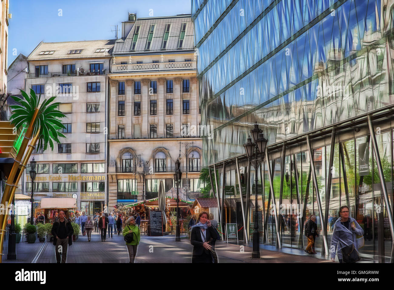 Urbano Budapest Foto Stock