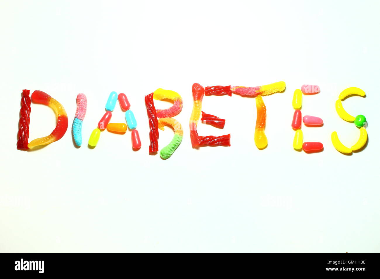 Il diabete in candy Foto Stock