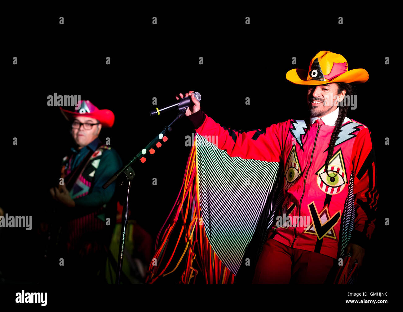 LAS VEGAS NV - Novembre 18, 2015: ***COPERTURA CASA*** Cafe Tacuba esegue in corrispondenza del giunto al Hard Rock Hotel in Las Vegas NV il 18 novembre 2015. Credito: Erik Kabik fotografia/ MediaPunch Foto Stock