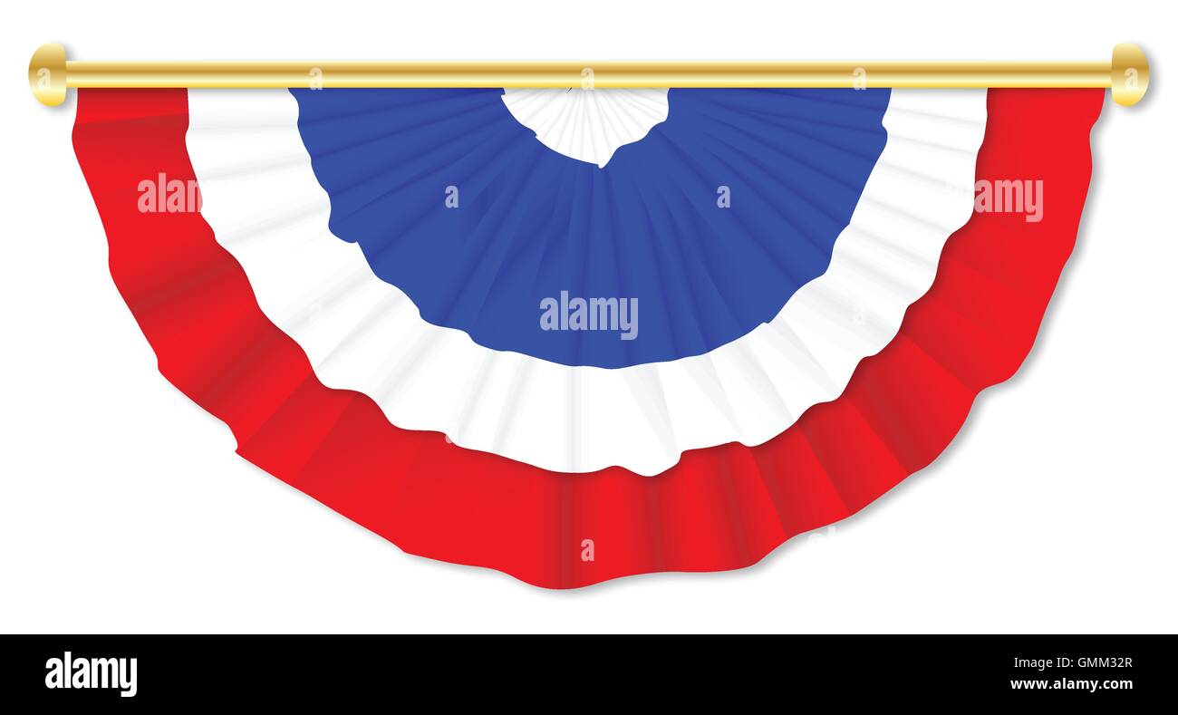 Regno Unito Bunting Illustrazione Vettoriale