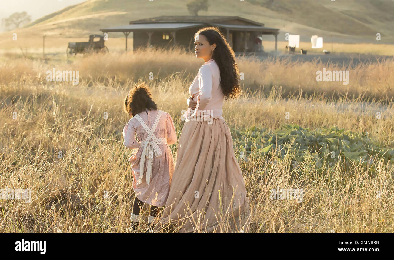 WESTWORLD 2016 noi Bad Robot/JERRY WEINTRAUB Productions serie TV con Thandie Newton Foto Stock