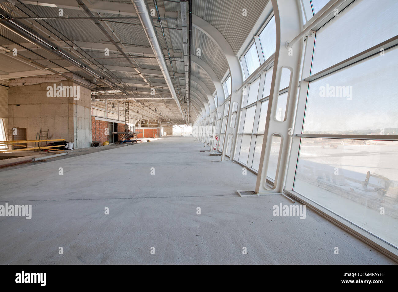 Nuovo edificio di aeroporto Foto Stock