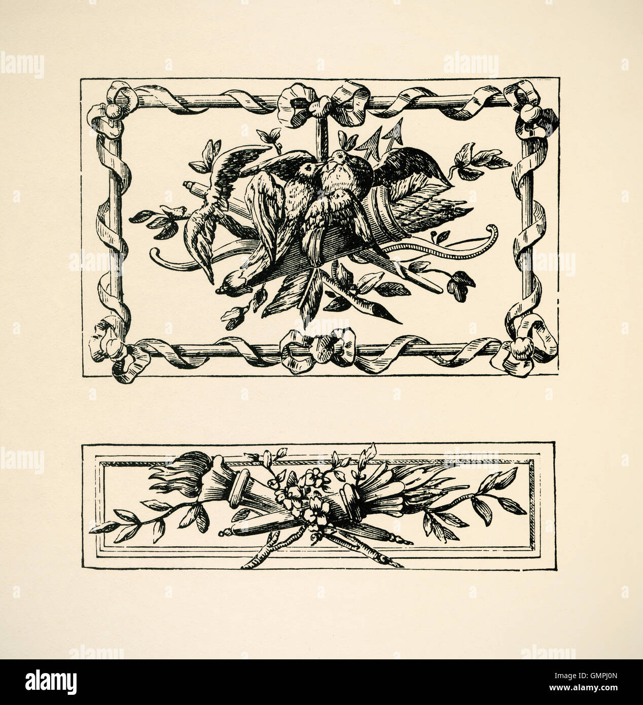 Ornamenti Italiens Foto Stock