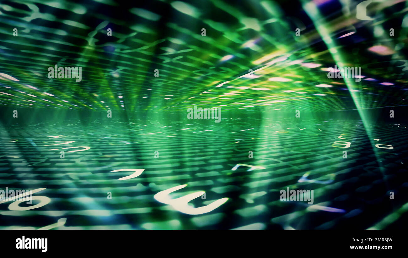 Il futuristico Digital Light Technology 10972 Foto Stock