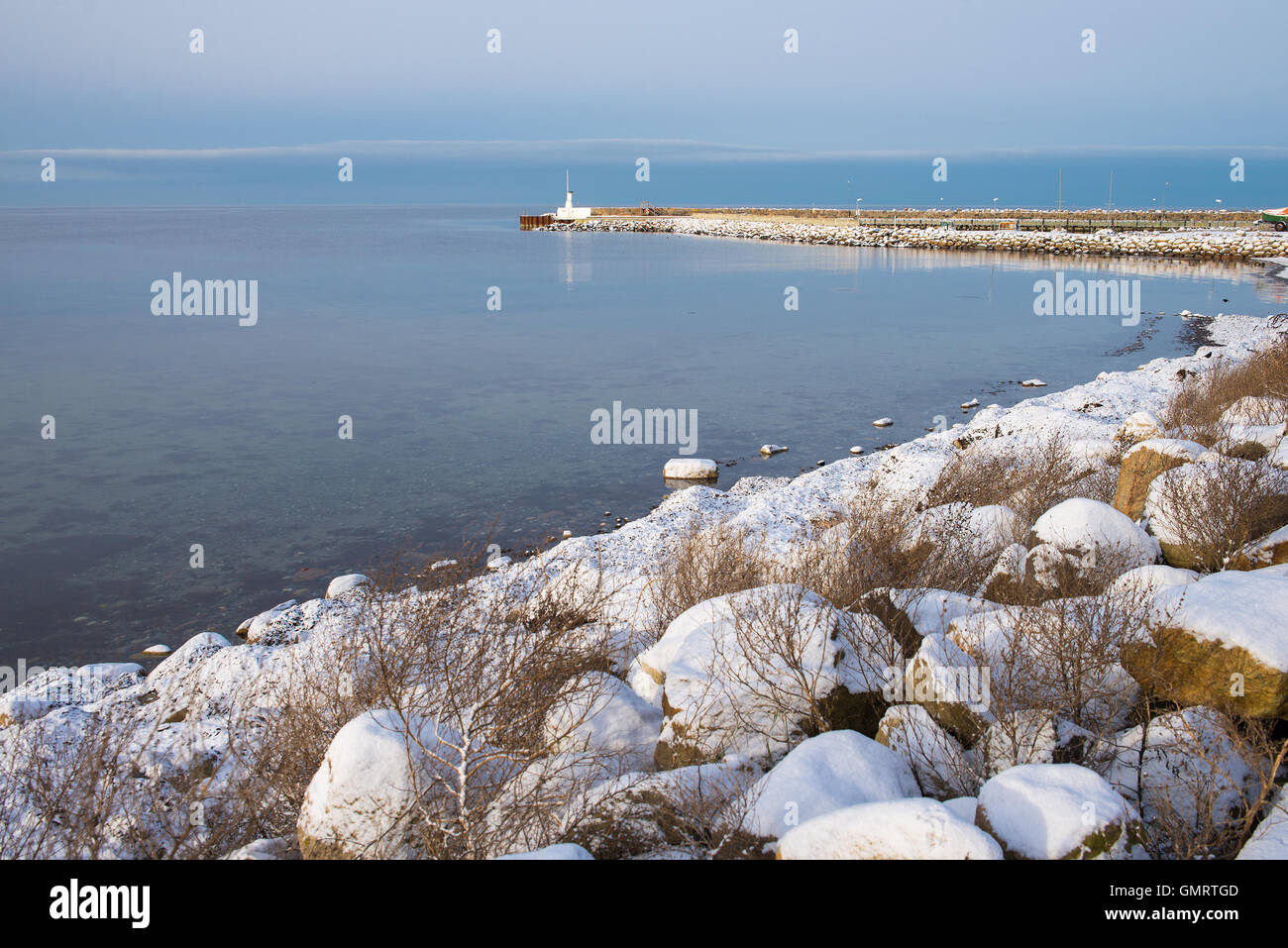 Piccolo faro Foto Stock
