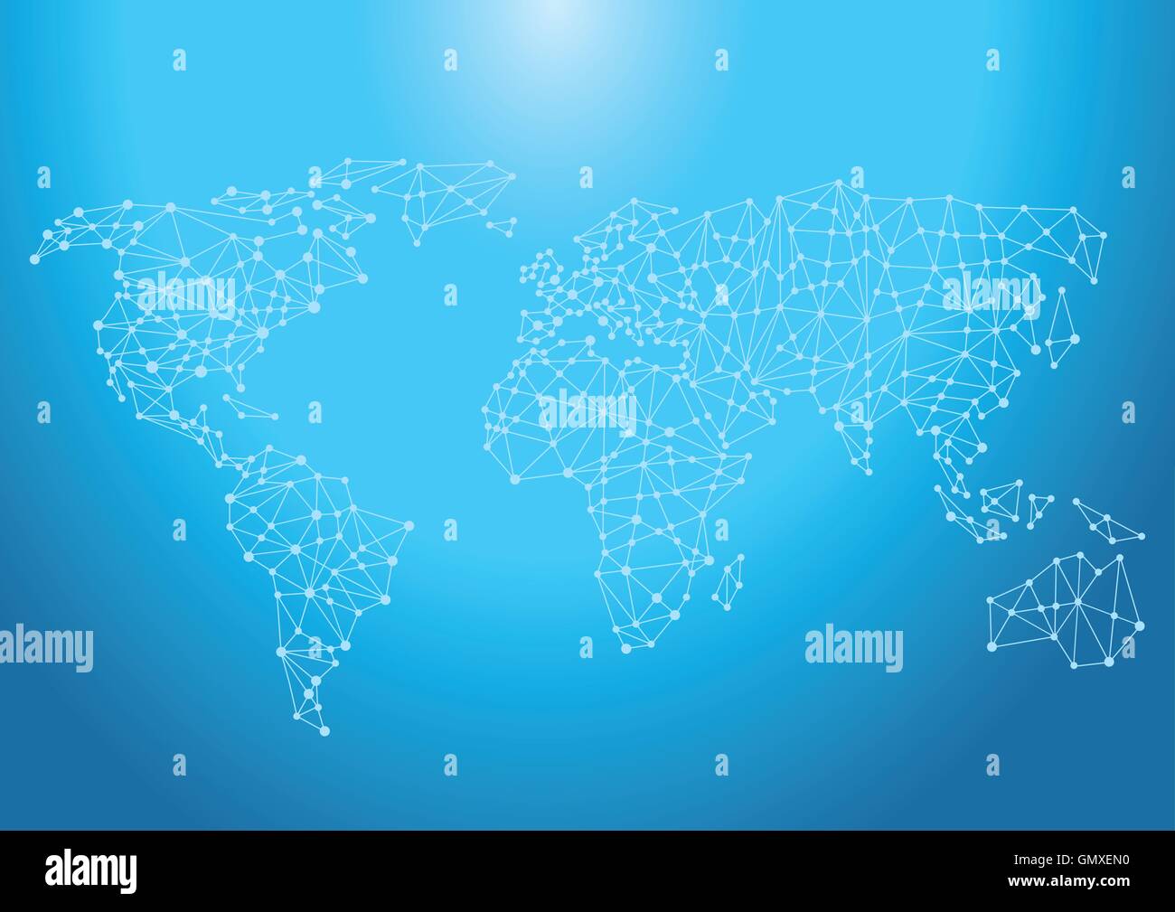 Rete globale Illustrazione Vettoriale