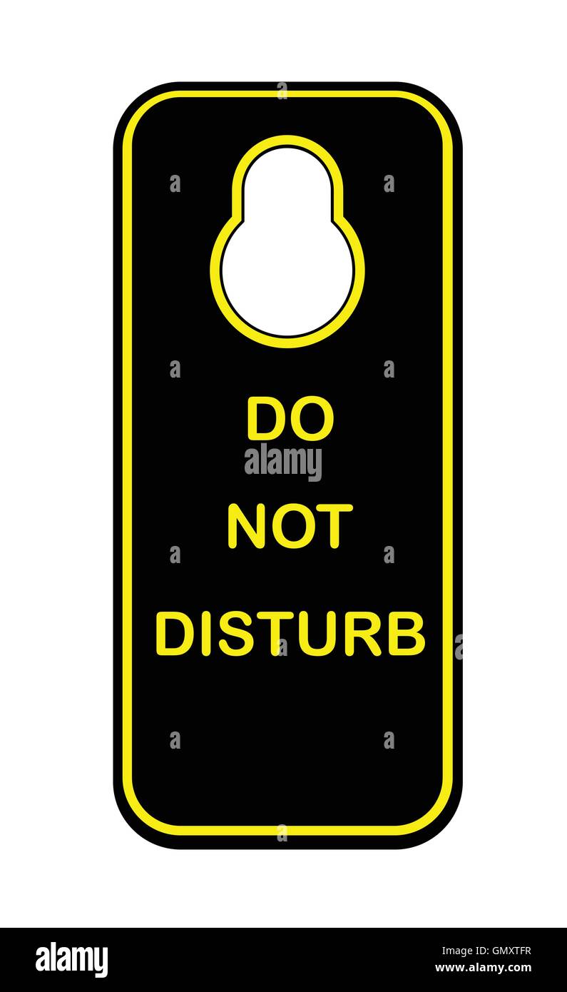 Porta manopola segno Illustrazione Vettoriale