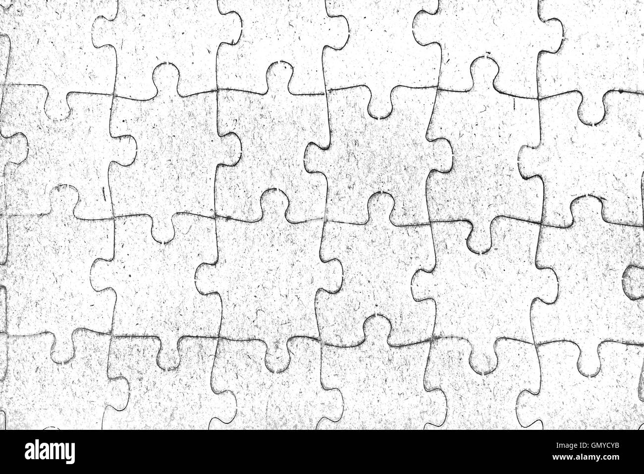 Pezzo di puzzle Foto Stock