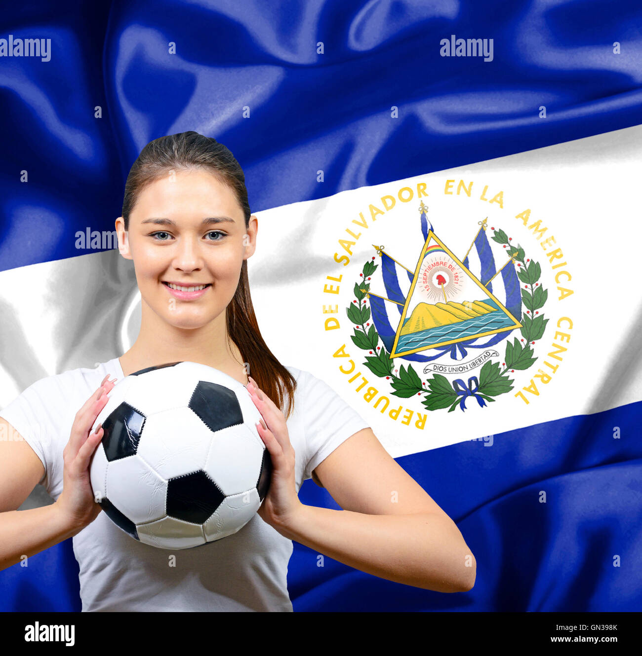 El salvador national football team immagini e fotografie stock ad alta