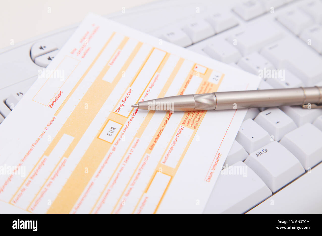 Banking online Foto Stock