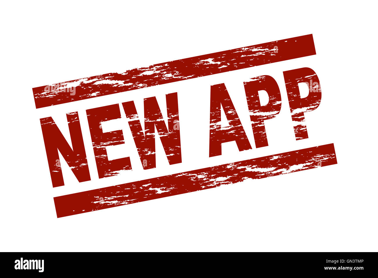 Timbro - nuova app Foto Stock