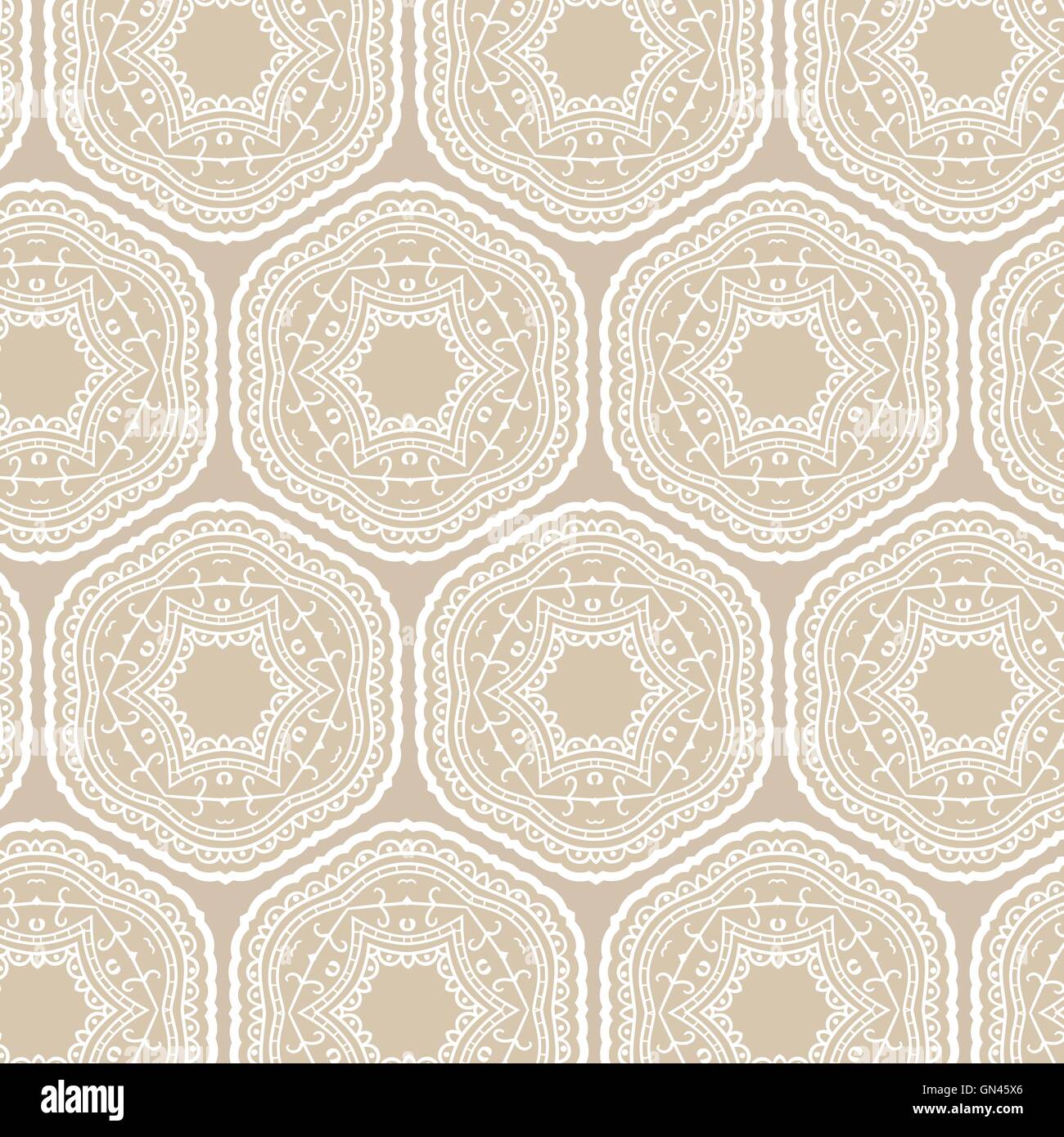 Arte Tribale etnica pattern senza giunture. Boho stampa. Ethno ornamento Illustrazione Vettoriale