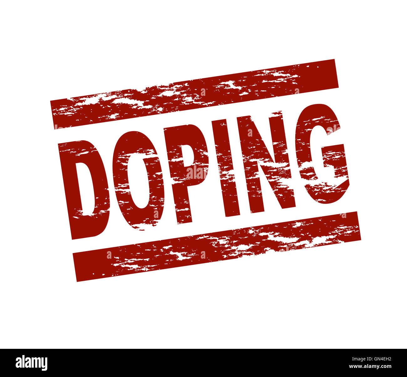 Francobolli - Doping Foto Stock