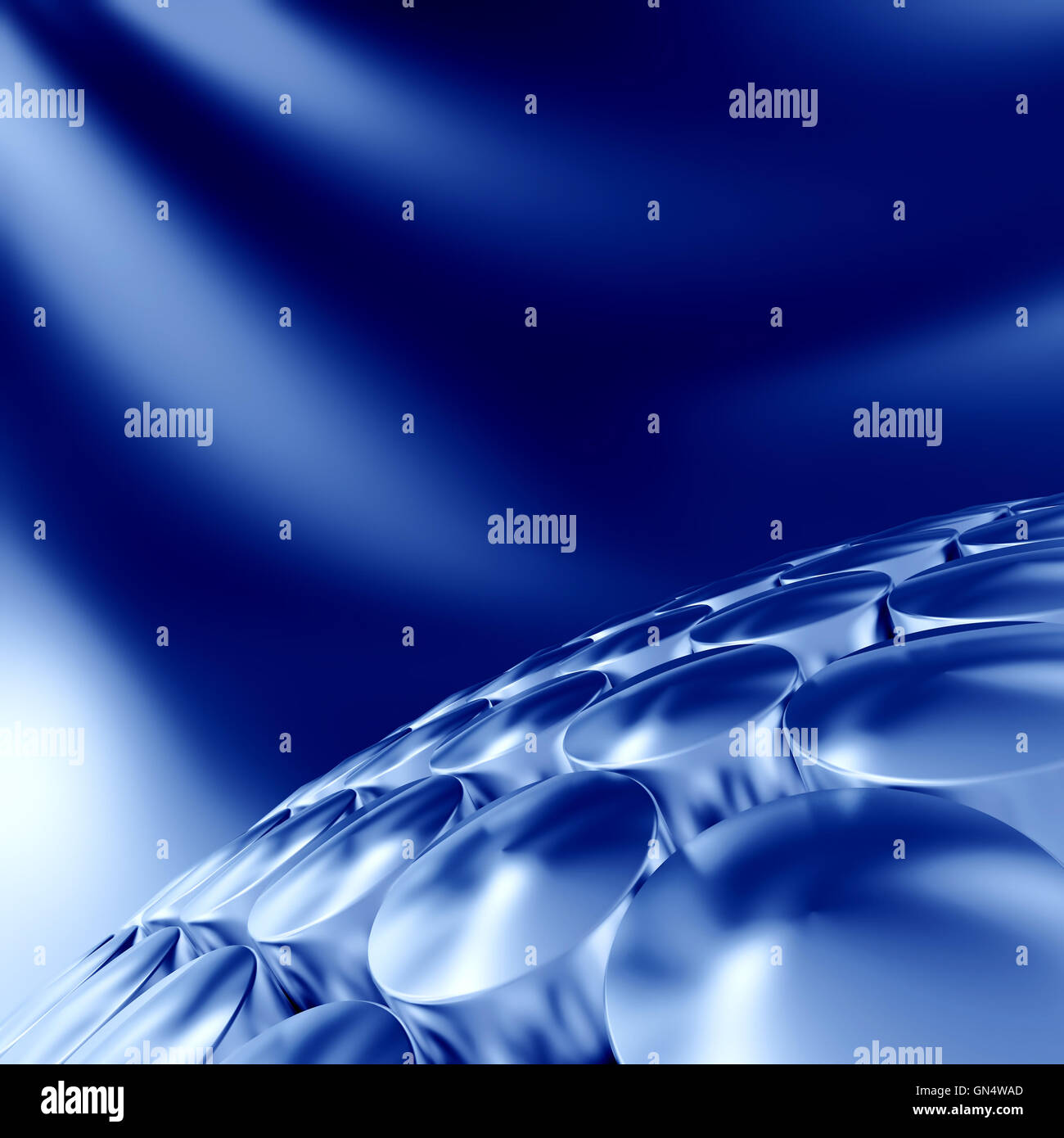 Abstract cilindri metallici Foto Stock