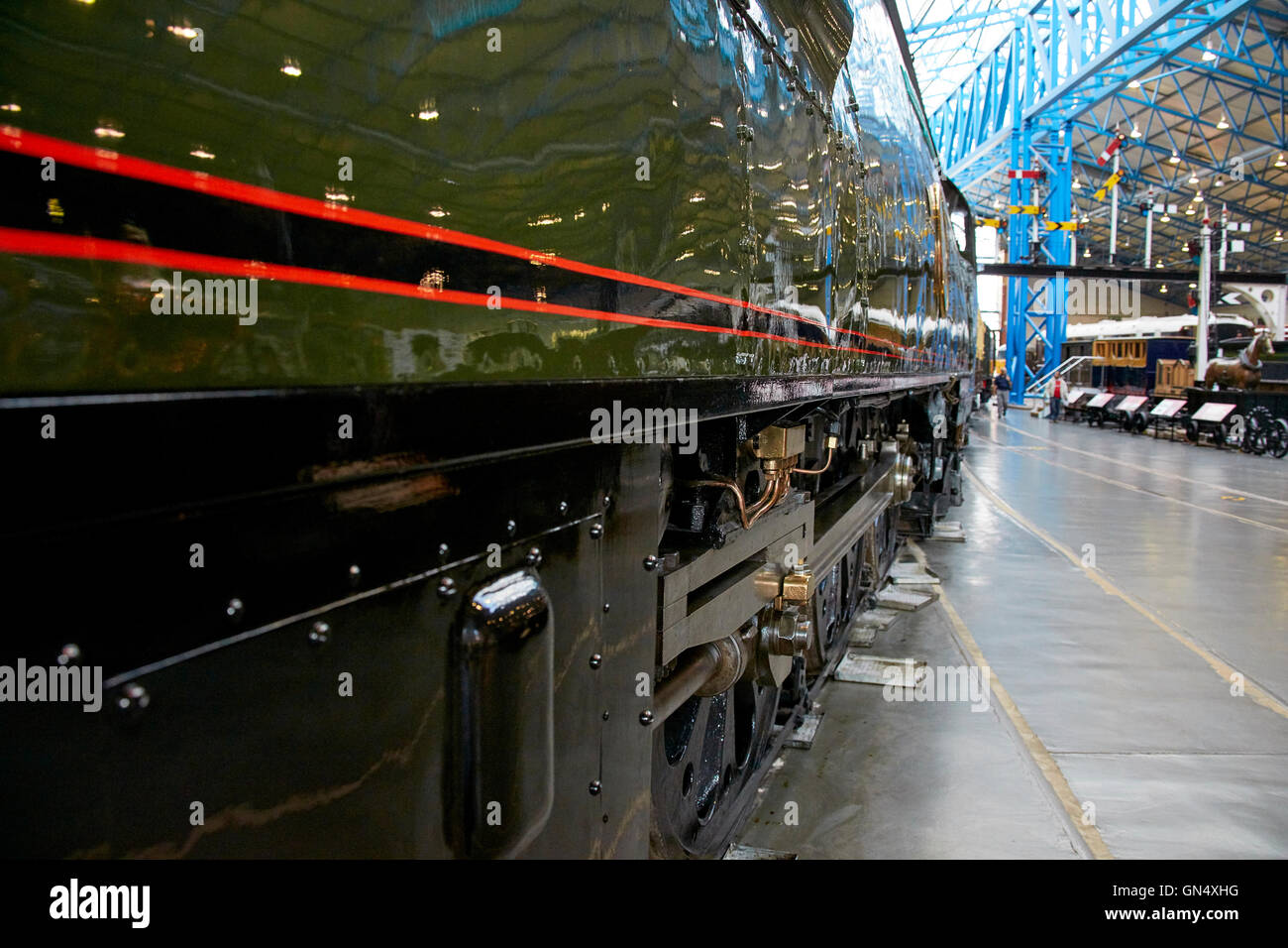 Età di vapore York nel trasporto dello Yorkshire Museum Regno Unito. Foto Stock
