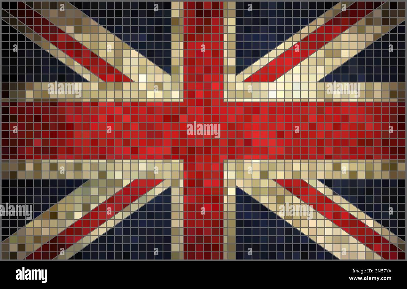 Bandiera della Gran Bretagna Illustrazione Vettoriale