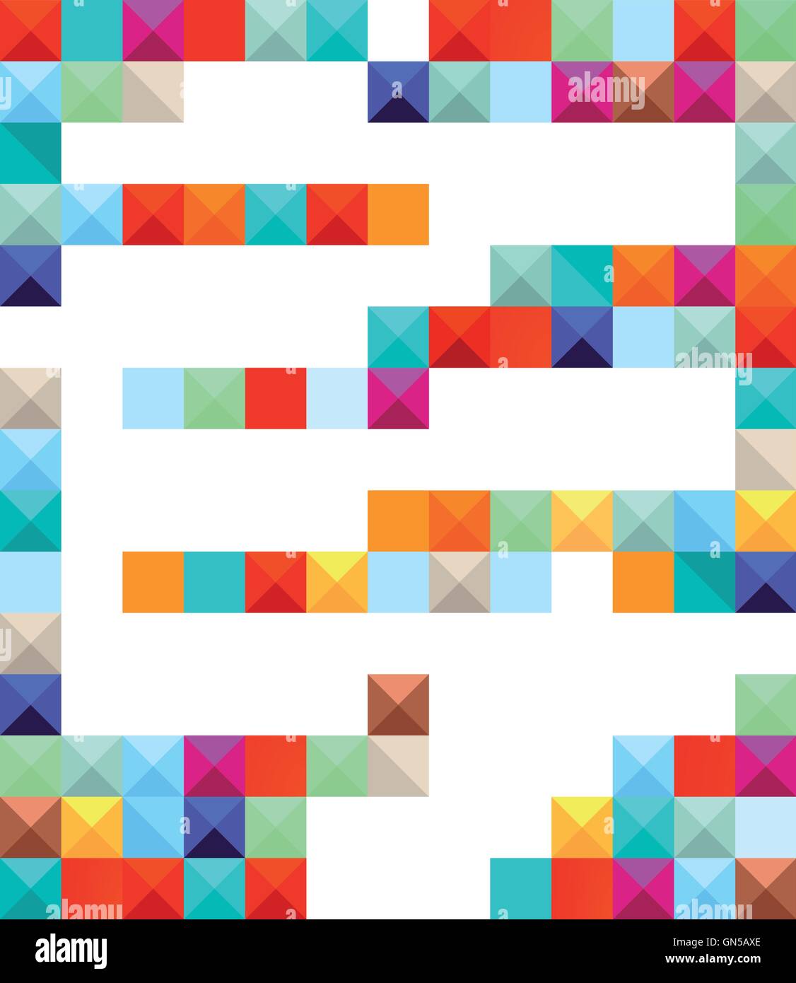 blocchi di colore Illustrazione Vettoriale