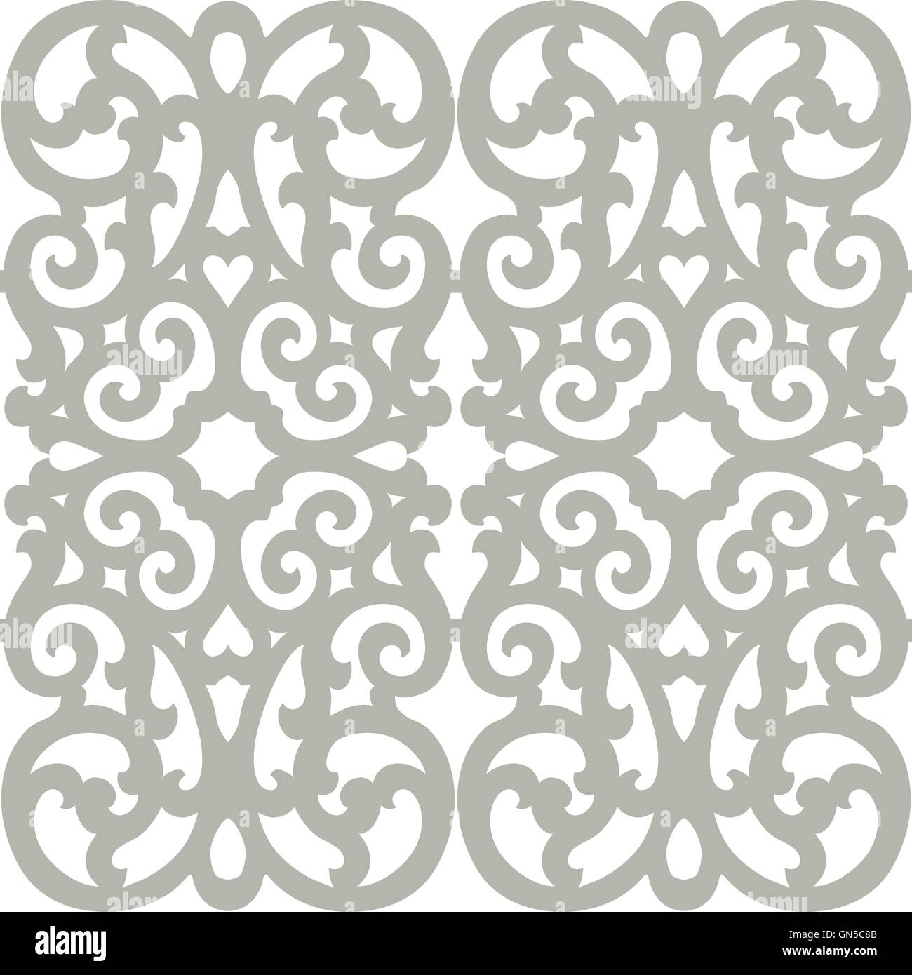 Seamless piastrelle ornamento Illustrazione Vettoriale