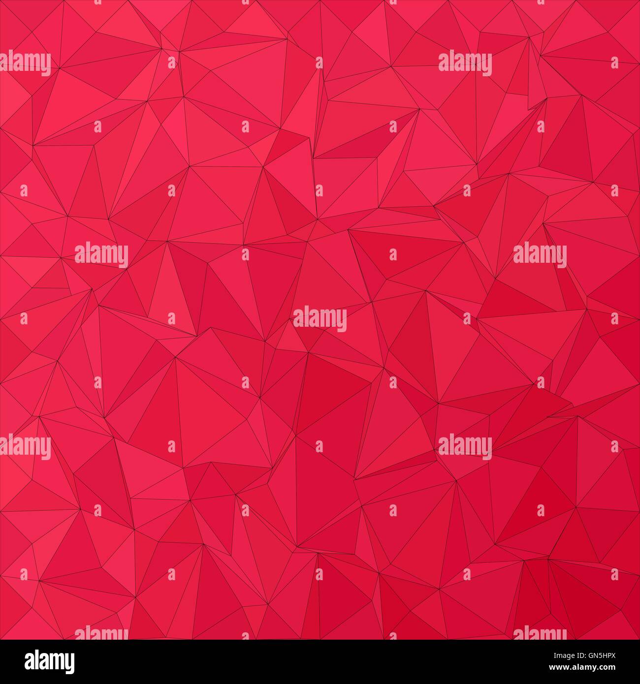 Crimson triangolo irregolare di background design Illustrazione Vettoriale