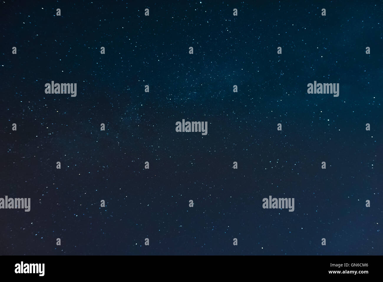 Notte stellata e la via lattea Foto Stock