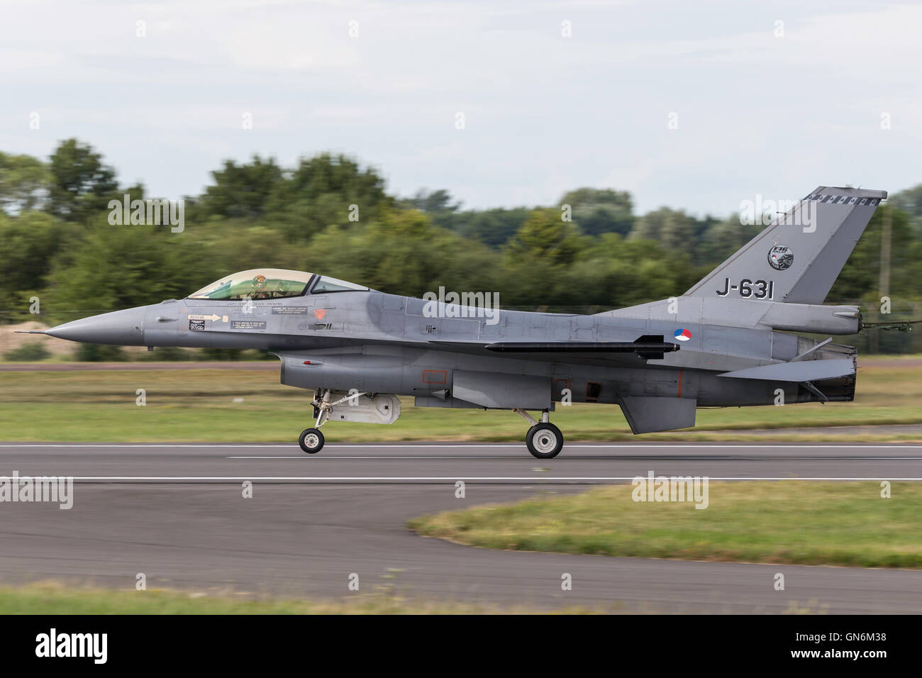 Royal Netherlands Air Force (Koninklijke Luchtmacht) General Dynamics F-16AM degli aerei da caccia. Foto Stock