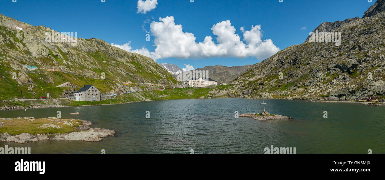 San Bernardo nelle Alpi, il lago di San Bernardo Foto Stock