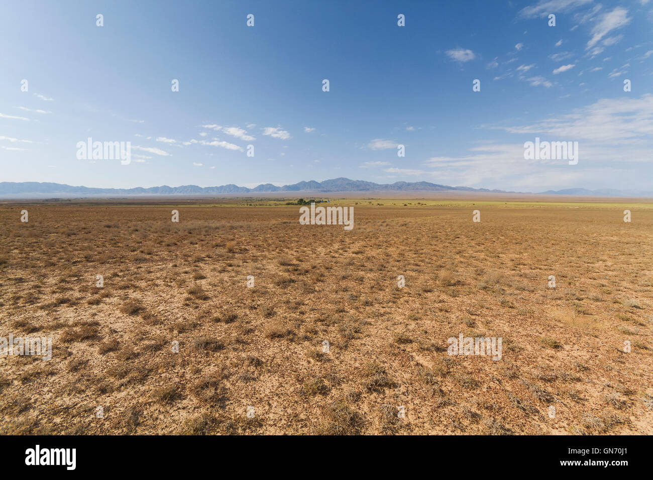 Le steppe del Kazakistan Foto Stock