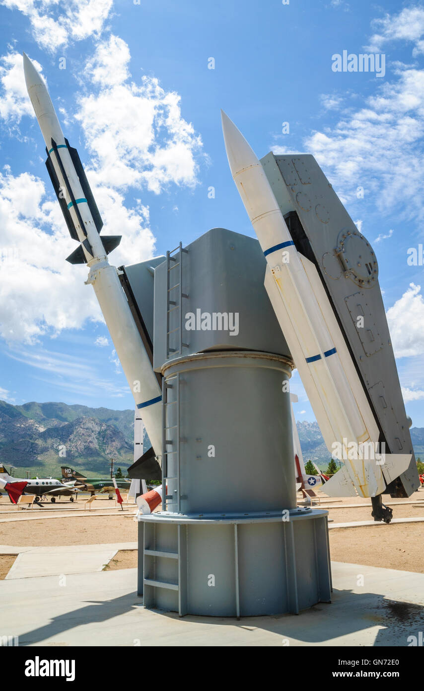 White Sands Missile Museo di gamma Foto Stock