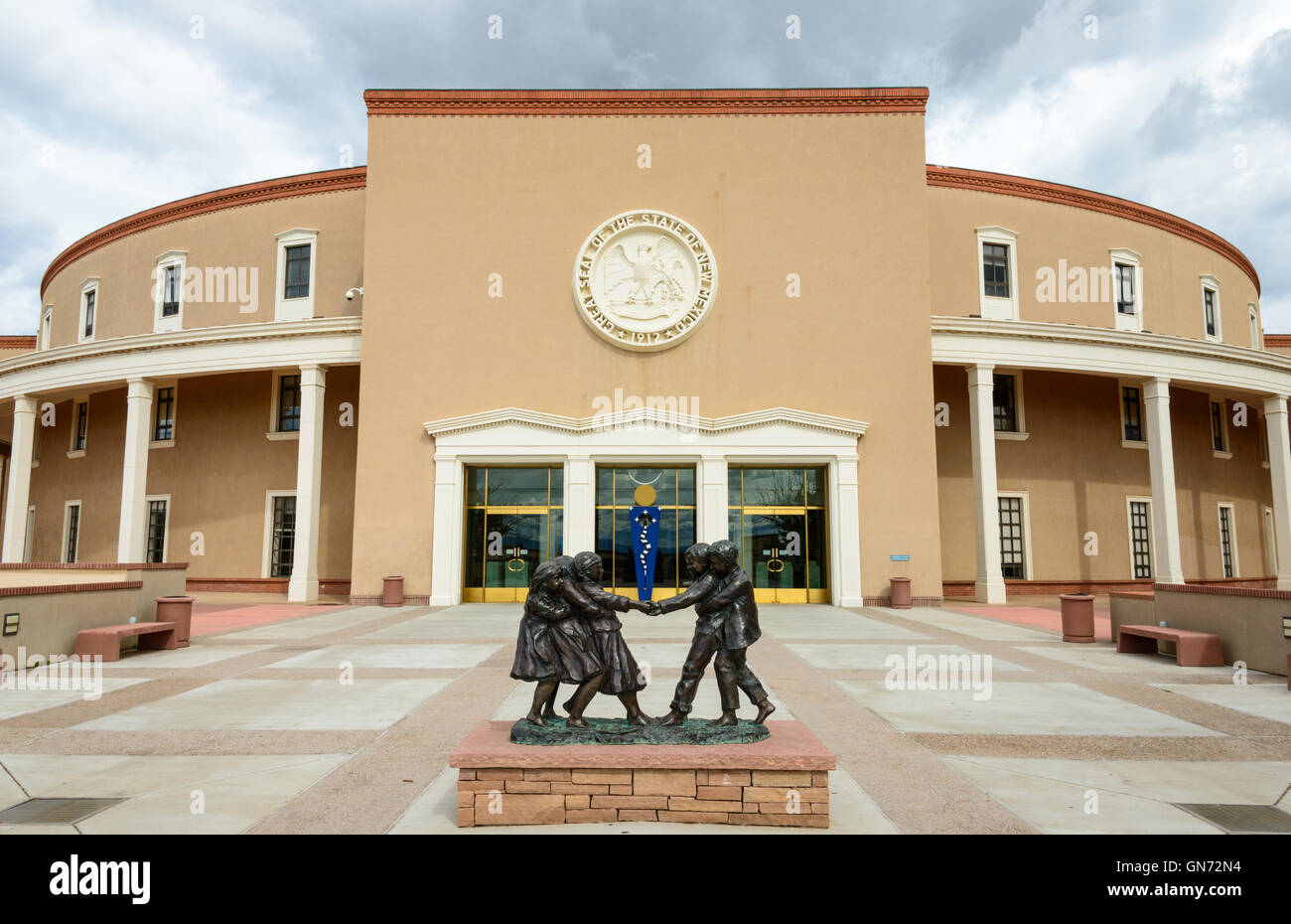 Campidoglio dello Stato del New Mexico Foto Stock