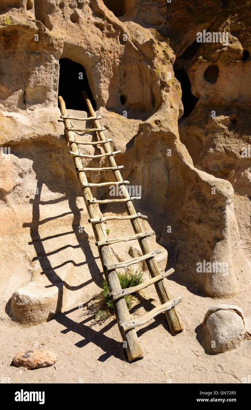 Bandelier National Monument Foto Stock