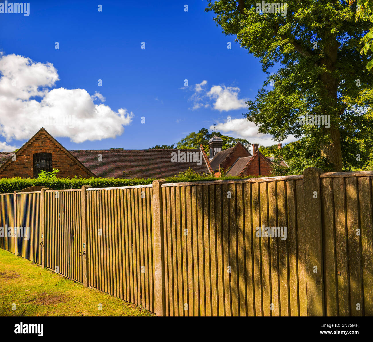 Packwood house station wagon motivi maestosa casa uk gb warwickshire midlands england, national Trust inglese Foto Stock