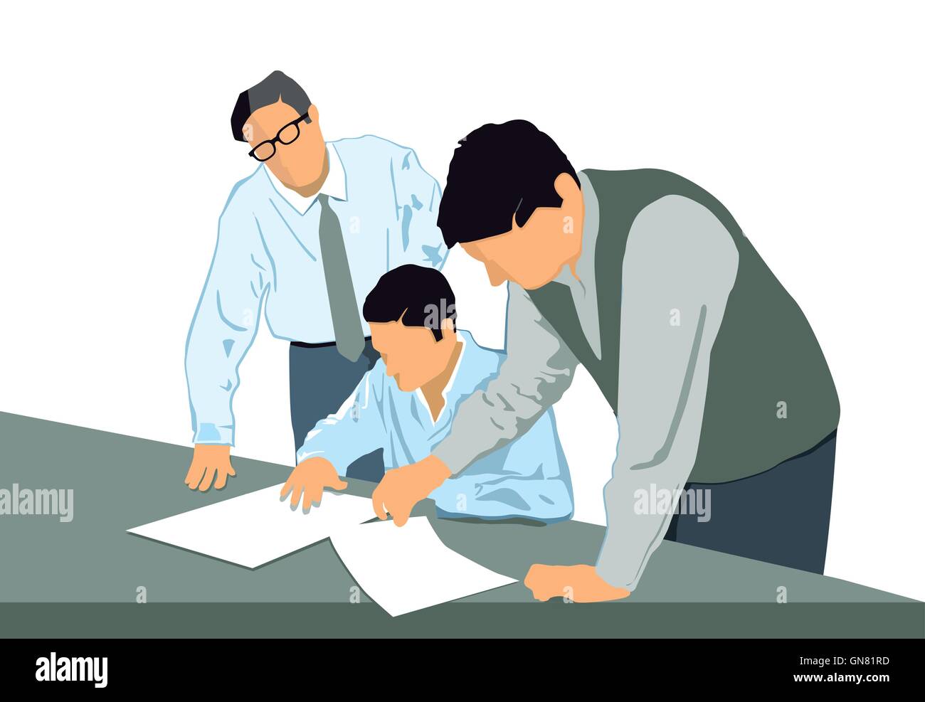 Presentazione di rectificatio Illustrazione Vettoriale