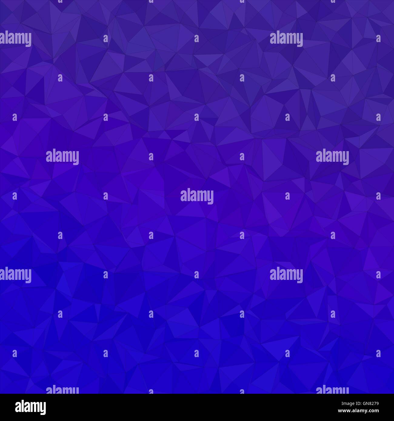 Blue triangolo irregolare mosaico design di sfondo Illustrazione Vettoriale