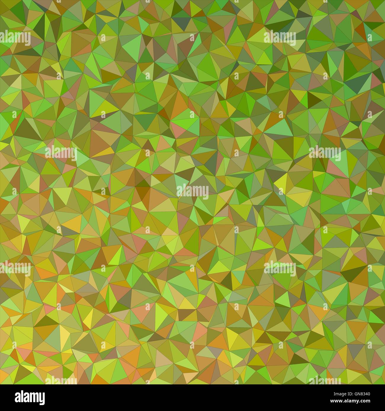 Oliva triangolo irregolare mosaico sfondo vettoriale Illustrazione Vettoriale