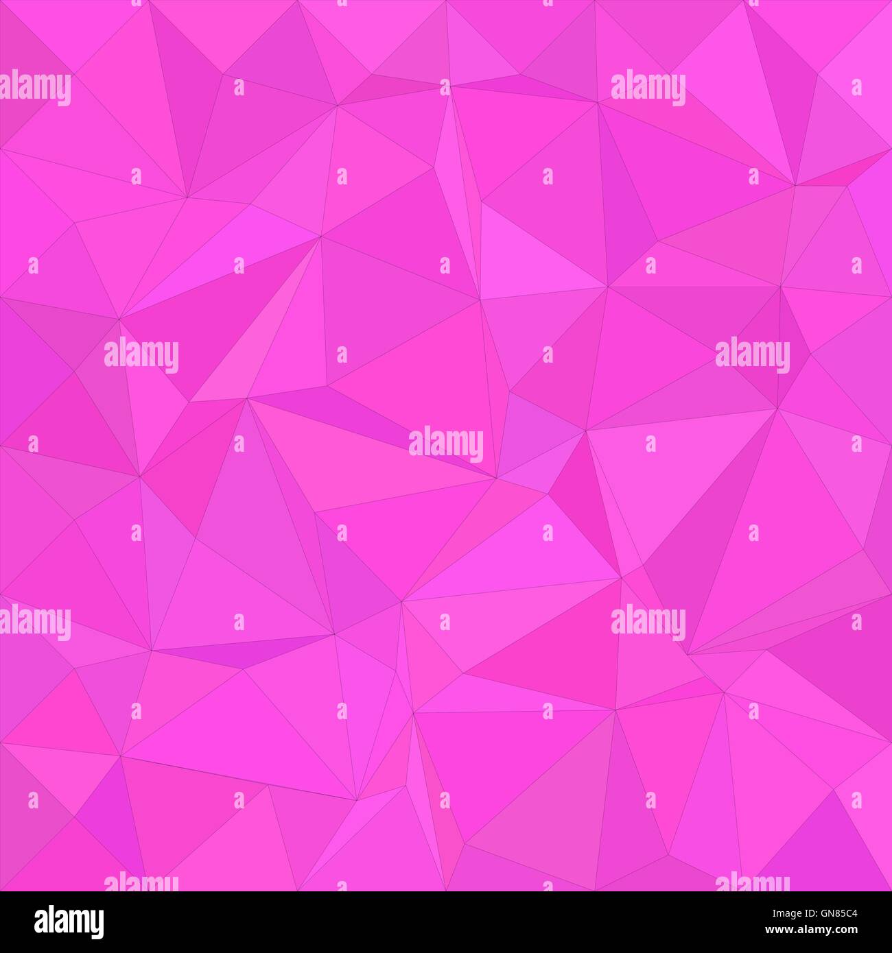 Magenta triangolo irregolare di sfondo a mosaico Illustrazione Vettoriale