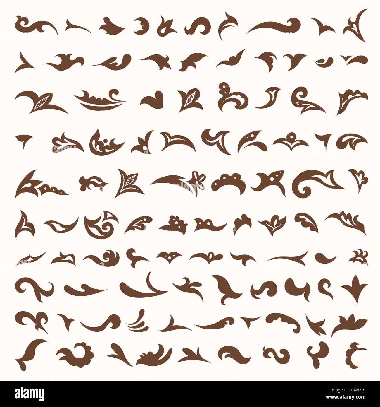Vector Design arabo elementi Illustrazione Vettoriale