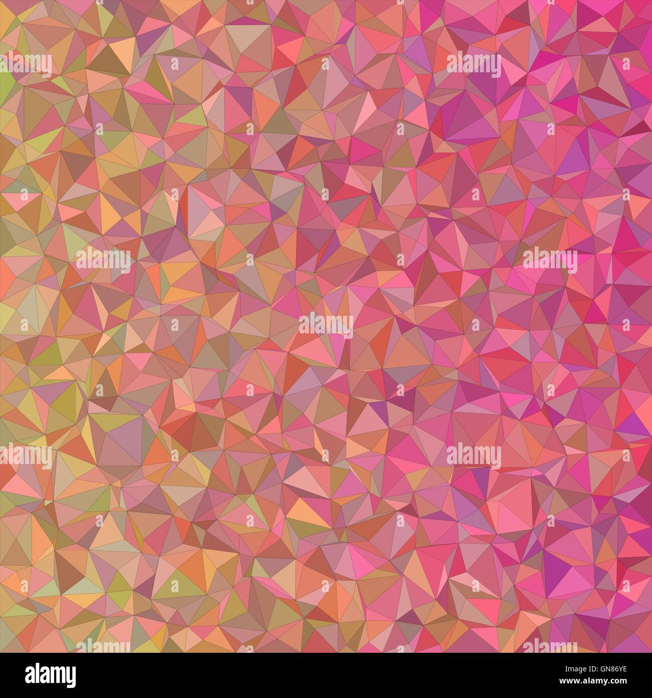 Triangolo irregolare mosaico sfondo vettoriale design Illustrazione Vettoriale