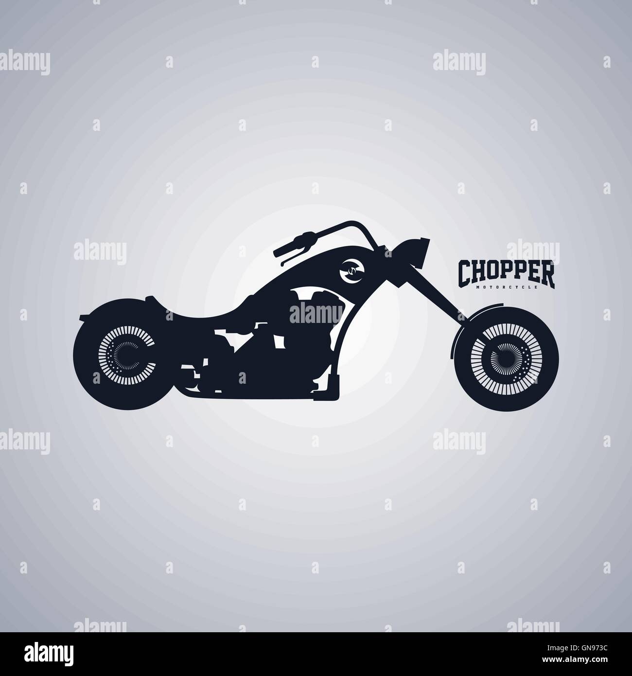 Motociclo del trinciapaglia Illustrazione Vettoriale