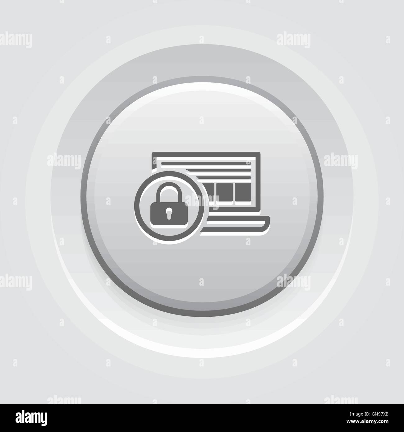 Rete icona di protezione Illustrazione Vettoriale