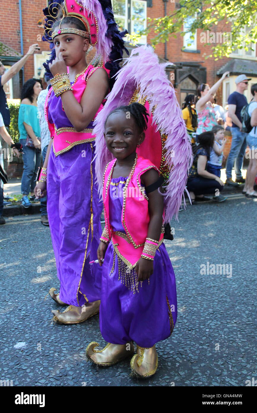 Leeds West Indian Carnevale 29 Agosto 2016 Foto Stock