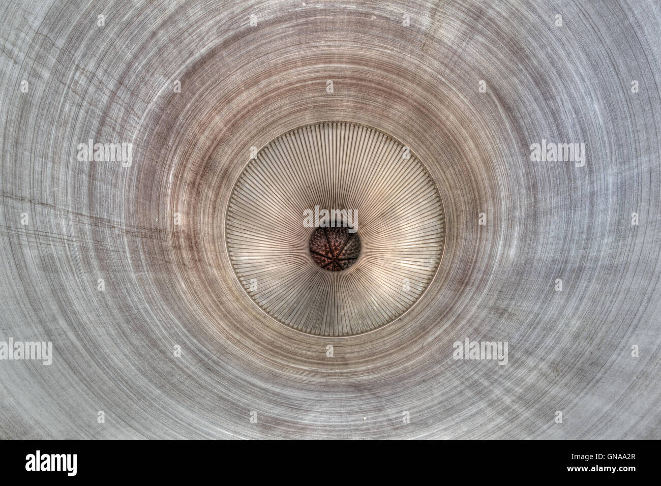 Ugello di motore a razzo Foto Stock