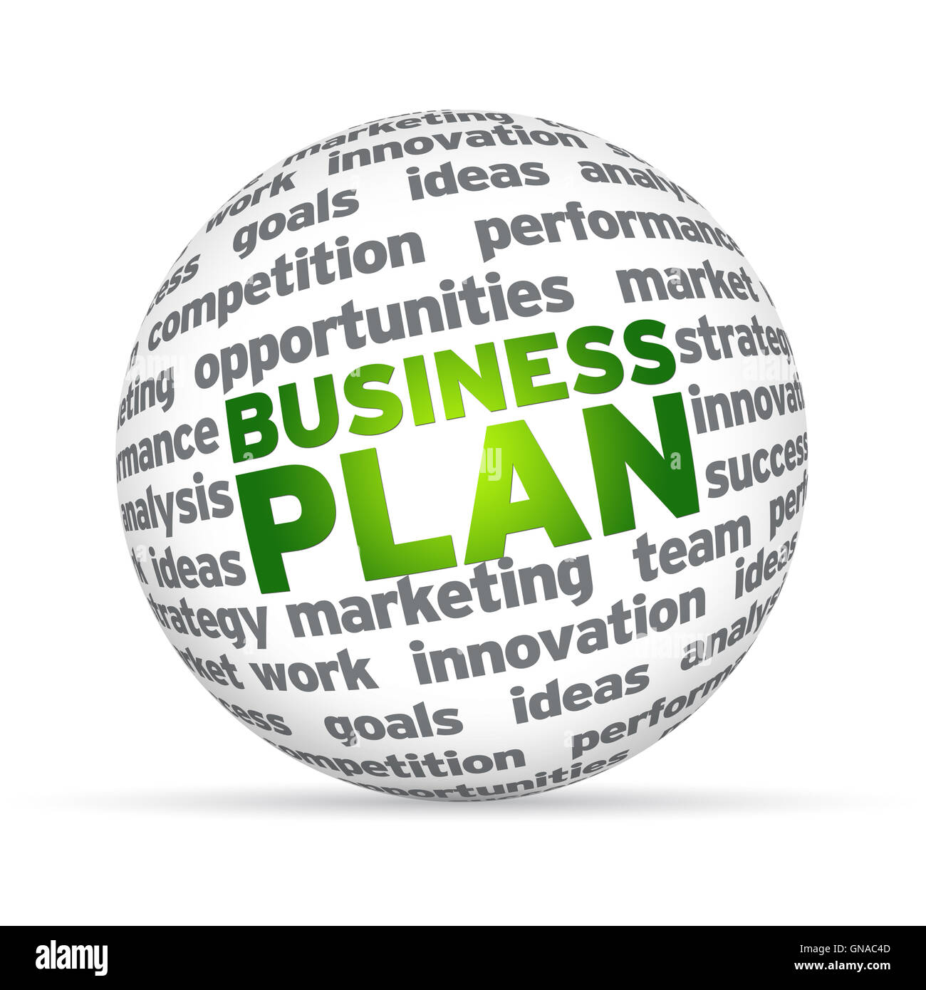 Business Plan Foto Stock