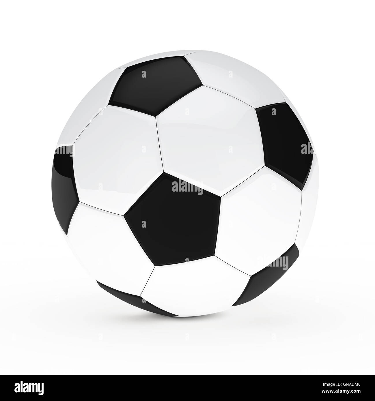 gioco del calcio Foto Stock